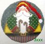 Santa With Candy Canes